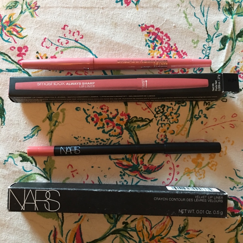 NARS & Smashbox lipliners